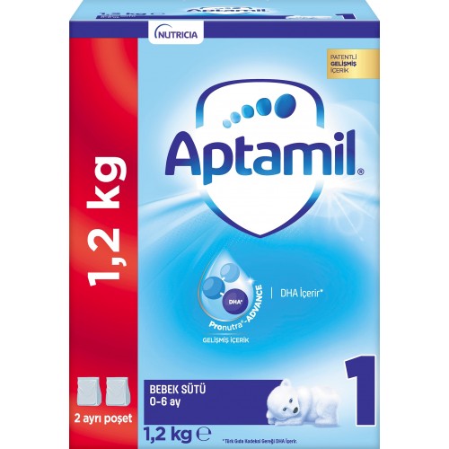 Aptamil 1 Bebek Sütü 1200 g 0-6 Ay