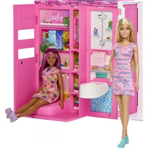 Barbie nin Yeni Portatif Evi 2024 HRJ76