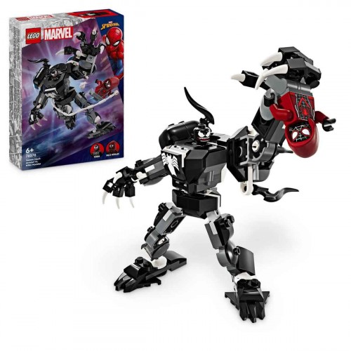 Lego 76276 Marvel Venom Robot Zırhı Miles Moralese Karşı