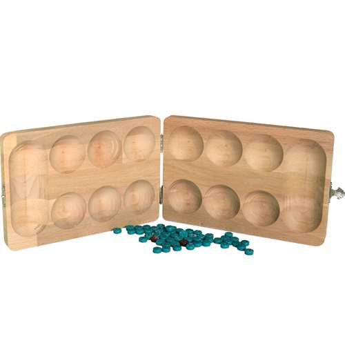 Redka Kapaklı Ahşap Mancala