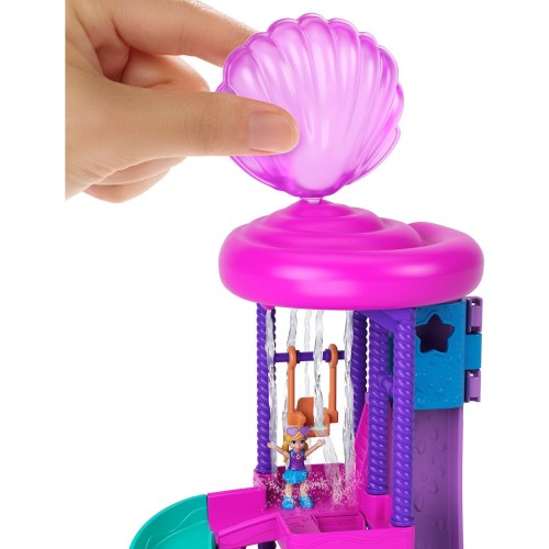 Polly Pocket Pollyville Kaydıraklı Su Parkı GNG65