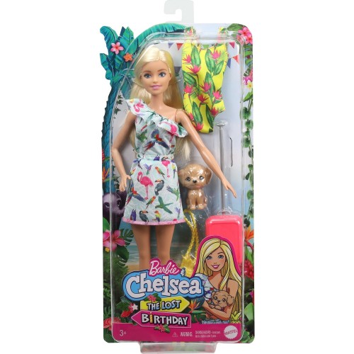 Barbie ve Chelsea Kayıp Doğum Günü Bebek ve Aksesuarlar GRT86-GRT87