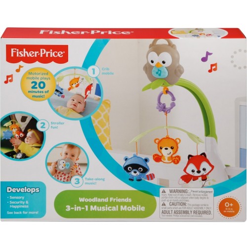 Fisher Price 3 ü 1 Arada Baykuş Dönence CDM84