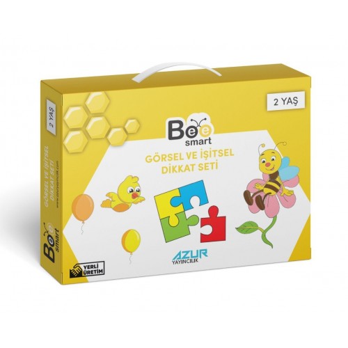 Bee Smart Görsel ve İşitsel Dikkat Seti 2 Yaş