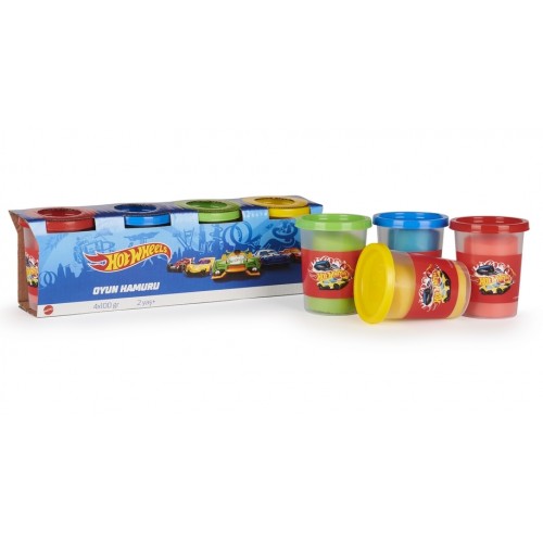 Hot Wheels Oyun Hamuru 4 lü Paket GPN19