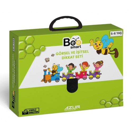 Bee Smart Görsel ve İşitsel Dikkat Seti 5-6 Yaş