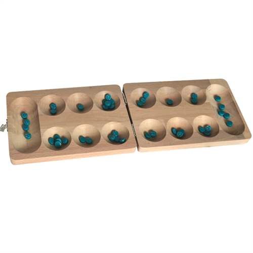 Redka Kapaklı Ahşap Mancala