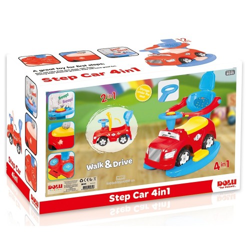 Dolu Toy Factory Step Araba 4 ü 1 Arada 8035