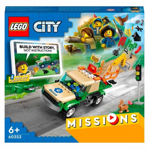 Lego City Vahşi Hayvan Kurtarma Görevleri 60353