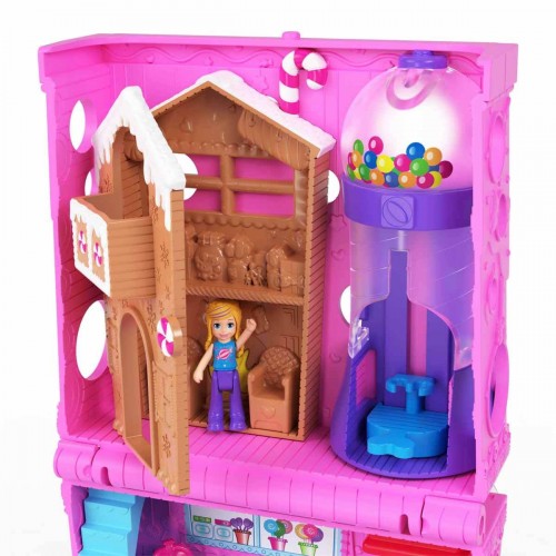 Polly Pocket Pollyville Şeker Dükkanı Oyun Seti HNB03