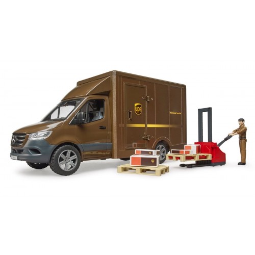 Bruder BR02678 Mercedes Benz Sprinter Ups Kargo Aracı Transpalet