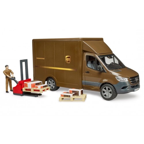 Bruder BR02678 Mercedes Benz Sprinter Ups Kargo Aracı Transpalet