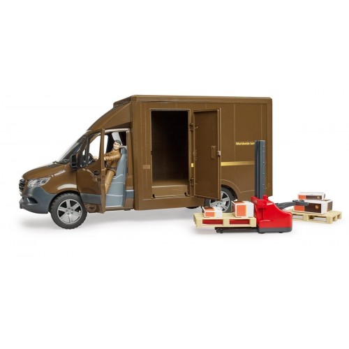 Bruder BR02678 Mercedes Benz Sprinter Ups Kargo Aracı Transpalet