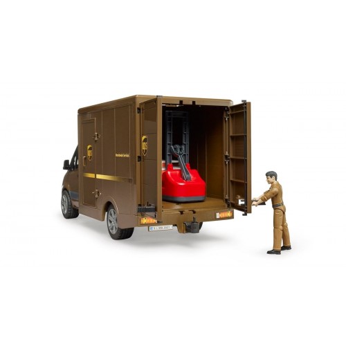 Bruder BR02678 Mercedes Benz Sprinter Ups Kargo Aracı Transpalet