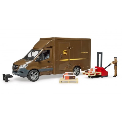 Bruder BR02678 Mercedes Benz Sprinter Ups Kargo Aracı Transpalet