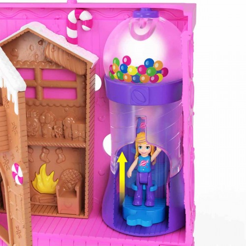 Polly Pocket Pollyville Şeker Dükkanı Oyun Seti HNB03