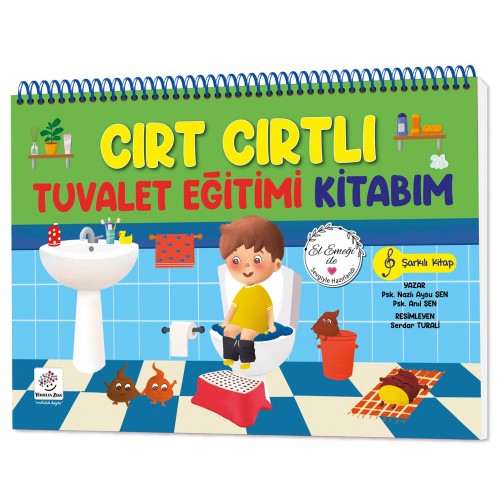 Yükselen Zeka Cırt Cırtlı Tuvalet Eğitimi Kitabım