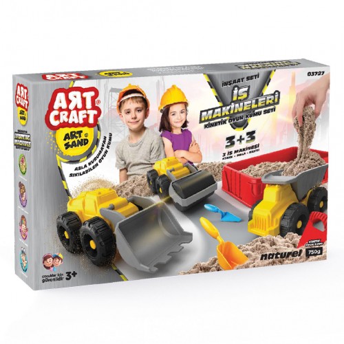 Dede Art Craft İş Makineleri Kum Seti 750 gr 03727