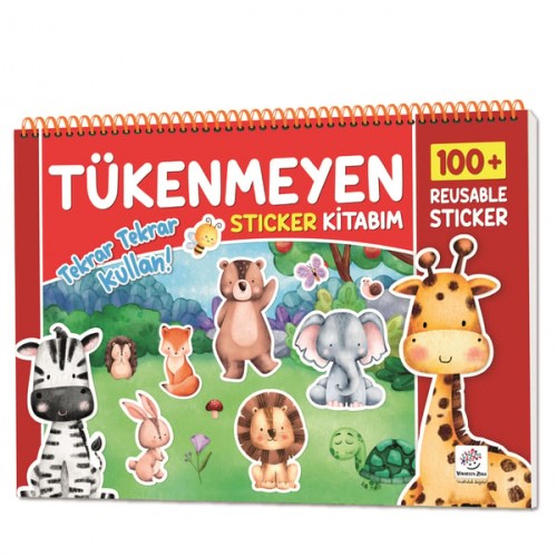 Yükselen Zeka Tükenmeyen Sticker Kitabım