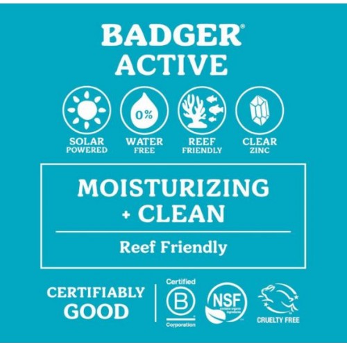 Badger Clear Zinc Kokusuz Güneş Kremi Stick SPF35 18.4 gr