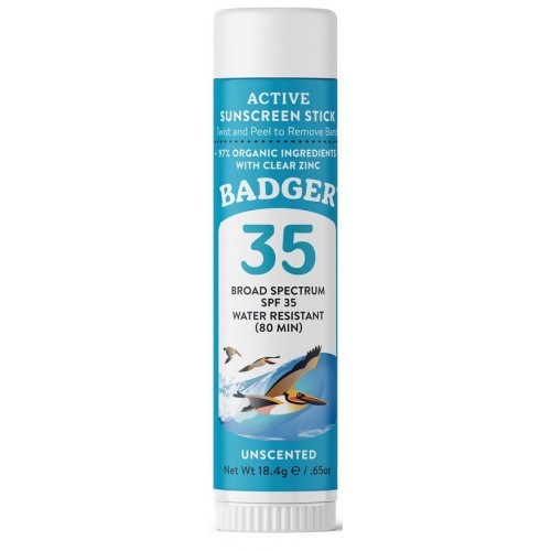 Badger Clear Zinc Kokusuz Güneş Kremi Stick SPF35 18.4 gr