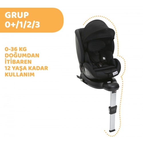 Chicco OneSeat Air Oto Koltuğu - Siyah