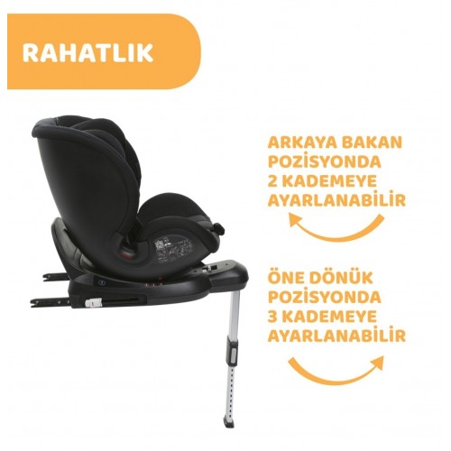 Chicco OneSeat Air Oto Koltuğu - Siyah