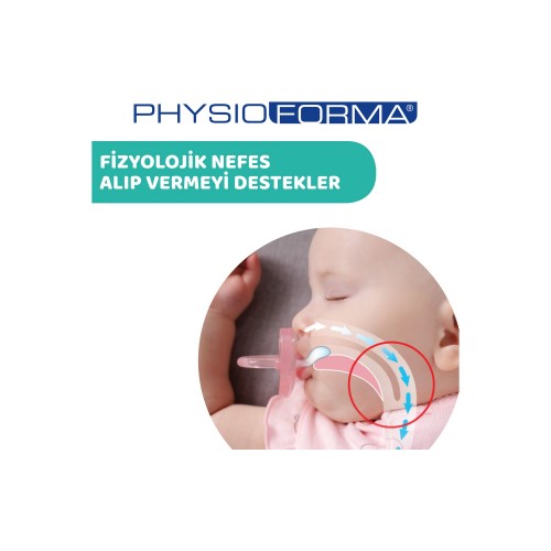 Chicco PhysioForma Mini Soft 2-6 Ay Mavi - Beyaz 2 li