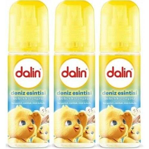 Dalin Bebek Kolonyası Deniz Esinti 150 ml x 3 Adet