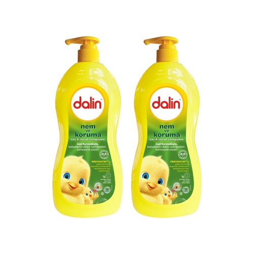 Dalin Nem & Koruma Saç ve Vücut Şampuanı 700 ml x 2 Adet