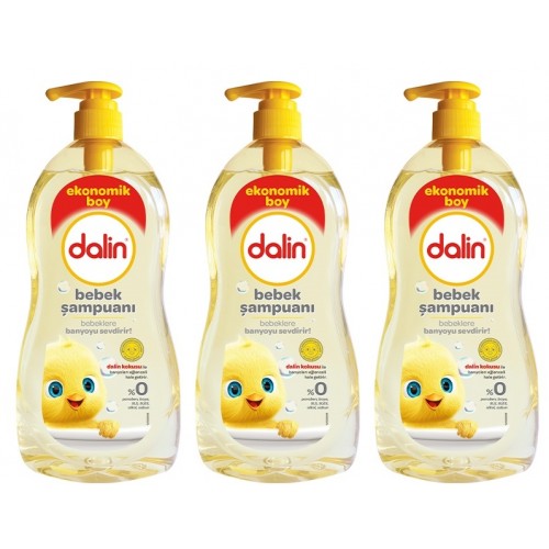 Dalin Şampuan Klasik 700 ml + 200 ml x 3 Adet