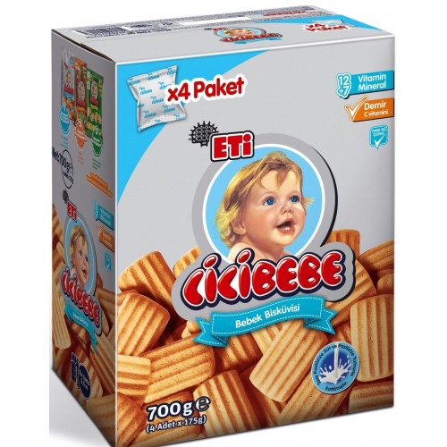 Eti Cicibebe Bebek Bisküvisi 700 gr