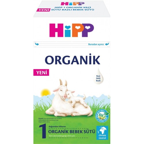 Hipp 1 Organik Keçi Sütü Bazlı Bebek Sütü 400 gr