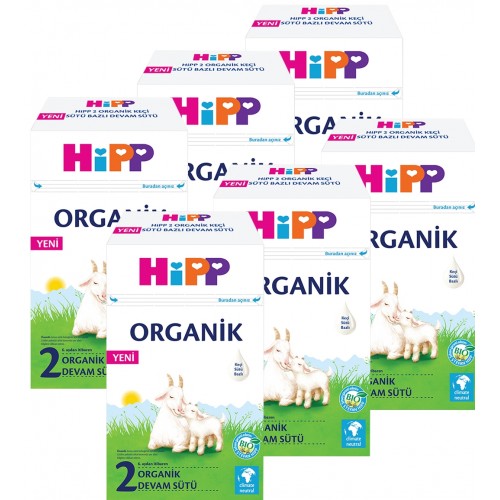 Hipp 2 Organik Keçi Sütü Bazlı Devam Sütü 400 gr x 6 Adet