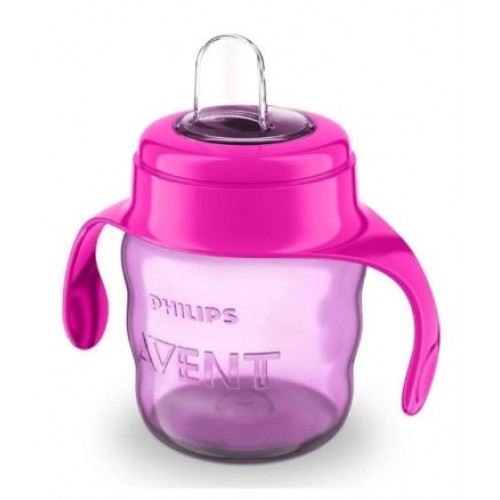 Philips Avent SCF551/03 Damlatmaz Bardak 200 ml 6 Ay+ (Pembe)