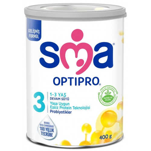 SMA 3 Optipro Probiyotik Devam Sütü 400 gr