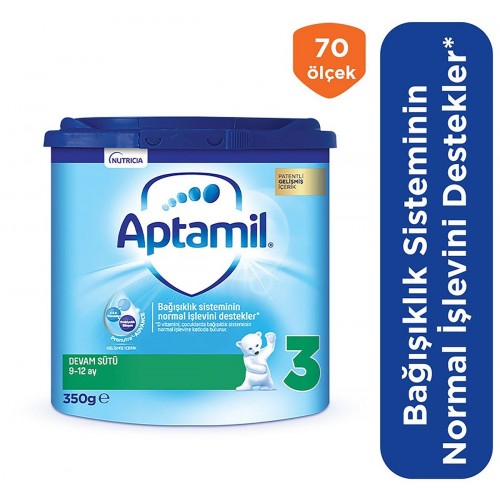 Aptamil 3 Devam Sütü 350 g 9-12 Ay Akıllı Kutu