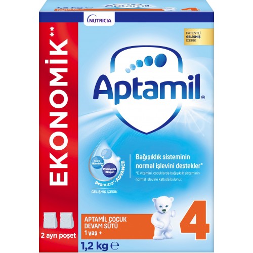 Aptamil 4 Çocuk Devam Sütü 1200 g 1 Yaş+