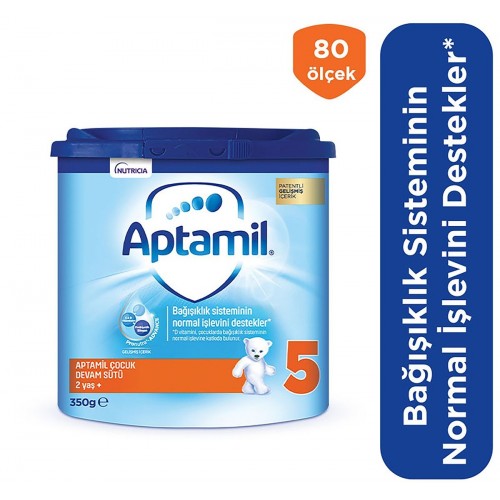 Aptamil 5 Çocuk Devam Sütü 350 g 2 Yaş+ Akıllı Kutu