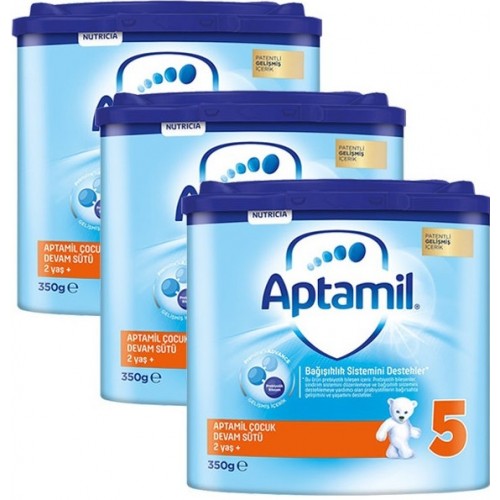 Aptamil 5 Akıllı Kutu Çocuk Devam Sütü 350 gr x 3 Adet