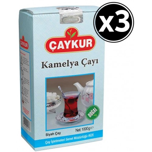 Çaykur Kamelya Çayı 1000 gr x 3 Adet