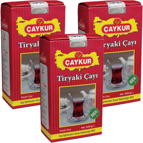 Çaykur Tiryaki Çay 1000 gr x 3 Adet