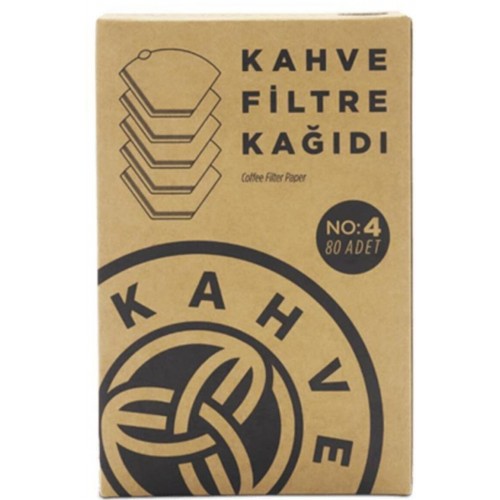 Kahve Dünyası Filtre Kahve Kağıdı No:4 80 li