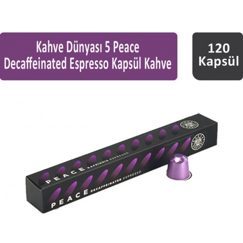 Kahve Dünyası Kafeinsiz Kapsül Kahve 10 lu x 12 Adet