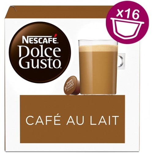 Nescafe Dolce Gusto Coffee Cafe Au Lait 16 Kapsül