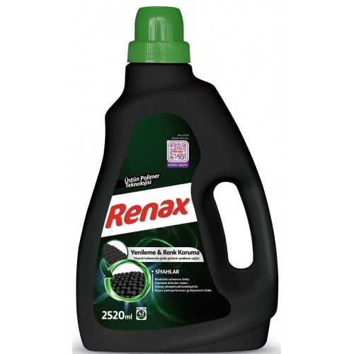 Renax Sıvı Çamaşır Deterjanı Siyahlar 2520 ml