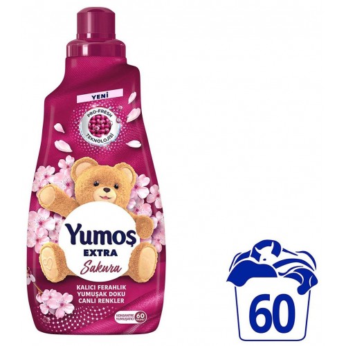 Yumoş Extra Konsantre Çamaşır Yumuşatıcı Sakura 1440 ml