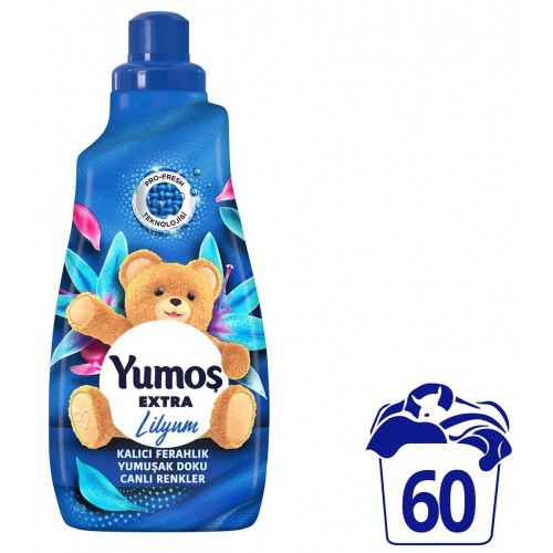 Yumoş Çamaşır Yumuşatıcısı Extra Konsantre Lilyum 1440 ml