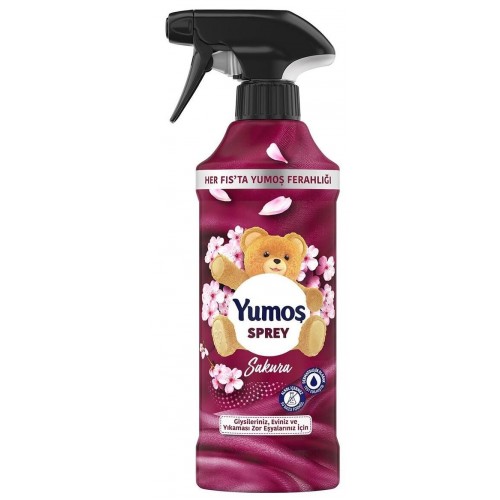 Yumoş Sprey Yıkaması Zor Eşyalar Için Sakura 450 ml