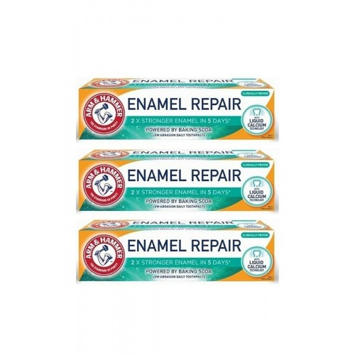 Arm & Hammer Diş Minesi Onarım Enamel Repair Diş Macunu 75 ml x 3 Adet